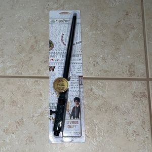 HARRY POTTER PROFESSOR SNAPE LIGHT UP DELUXE WAND COSTUME PROP PLAY DRESS NEW